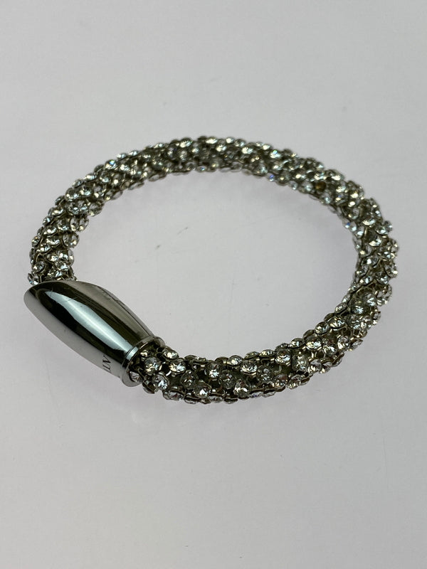 【中古品】【レディース】 VARTIX ヴァティックス ラインストーン ブレスレット アクサセリー 192-260923-hu-25-min カラー：シルバー 万代Net店