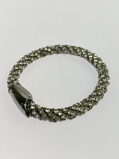 【中古品】【レディース】 VARTIX ヴァティックス ラインストーン ブレスレット アクサセリー 192-260923-hu-25-min カラー：シルバー 万代Net店