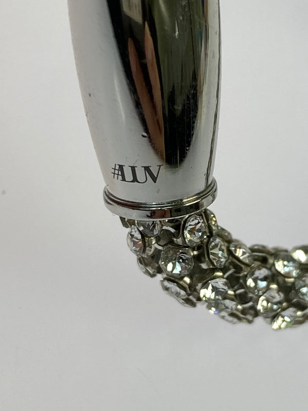 【中古品】【レディース】 VARTIX ヴァティックス ラインストーン ブレスレット アクサセリー 192-260923-hu-25-min カラー：シルバー 万代Net店
