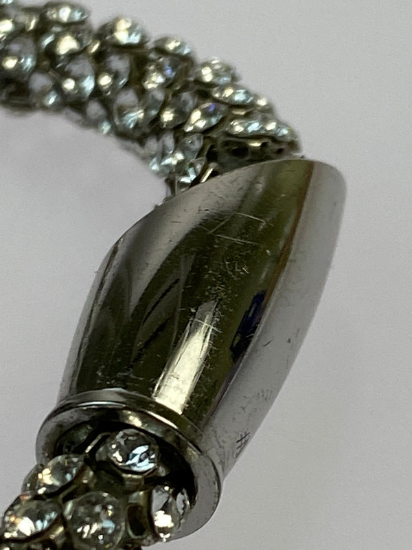 【中古品】【レディース】 VARTIX ヴァティックス ラインストーン ブレスレット アクサセリー 192-260923-hu-25-min カラー：シルバー 万代Net店