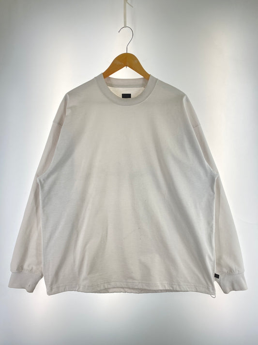 【中古品】【メンズ】 DAIWA PIER39 ダイワ ピア39 BE-35023 TECH SWEAT CREW BASIC テック スウェット クルー ベーシック トップス ロンT 144-260915-jt-26-min サイズ：L カラー：ホワイト 万代Net店