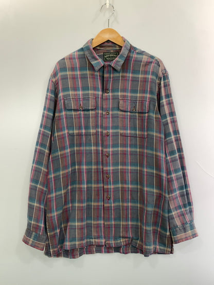 【中古品】【メンズ】 POLO COUNTRY RALPH LAUREN ポロ カントリー ラルフローレン CHECK SHIRT チェックシャツ トップス 146-260915-jt-07-min サイズ：M カラー：マルチカラー チャック 万代Net店