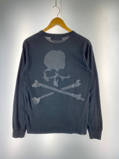 【中古品】【メンズ】 MASTERMIND WORLD マスターマインド ワールド × SCHOTT ショット LS TEE ロンT トップス 145-260915-jt-27-min サイズ：M カラー：ブラック 万代Net店