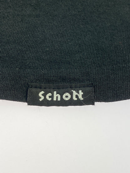 【中古品】【メンズ】 MASTERMIND WORLD マスターマインド ワールド × SCHOTT ショット LS TEE ロンT トップス 145-260915-jt-27-min サイズ：M カラー：ブラック 万代Net店