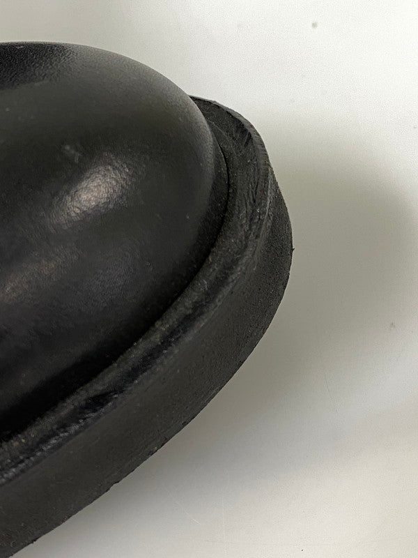 【中古品】【メンズ】 NO ID. ノー アイディー ドレープ ヒール ブーツ 845208 靴 164-260916-hu-04-min サイズ：40 カラー：ブラック 万代Net店