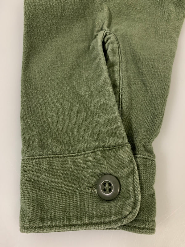 【中古品】【メンズ】 U.S.ARMY U.S. アーミー UTILITY SHIRT ユーティリティ シャツ OG-107 長袖 ロングスリーブ 146-260916-hu-24-min サイズ：15 1/2×33 カラー：カーキグリーン 万代Net店