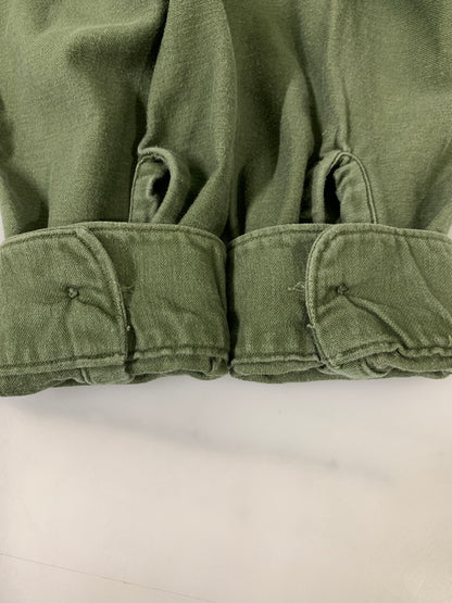 【中古品】【メンズ】 U.S.ARMY U.S. アーミー UTILITY SHIRT ユーティリティ シャツ OG-107 長袖 ロングスリーブ 146-260916-hu-24-min サイズ：15 1/2×33 カラー：カーキグリーン 万代Net店