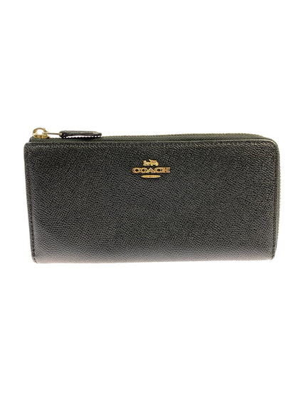 【中古品】【レディース】 COACH コーチ LONG WALLET F37985 ロングウォレット 長財布 181-260917-yn-14-min カラー：ブラック 万代Net店