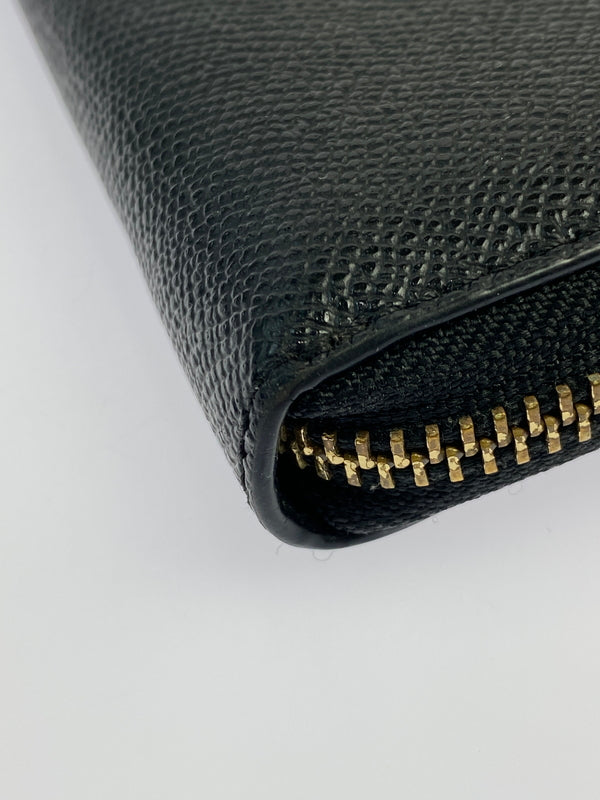 【中古品】【レディース】 COACH コーチ LONG WALLET F37985 ロングウォレット 長財布 181-260917-yn-14-min カラー：ブラック 万代Net店