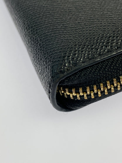 【中古品】【レディース】 COACH コーチ LONG WALLET F37985 ロングウォレット 長財布 181-260917-yn-14-min カラー：ブラック 万代Net店