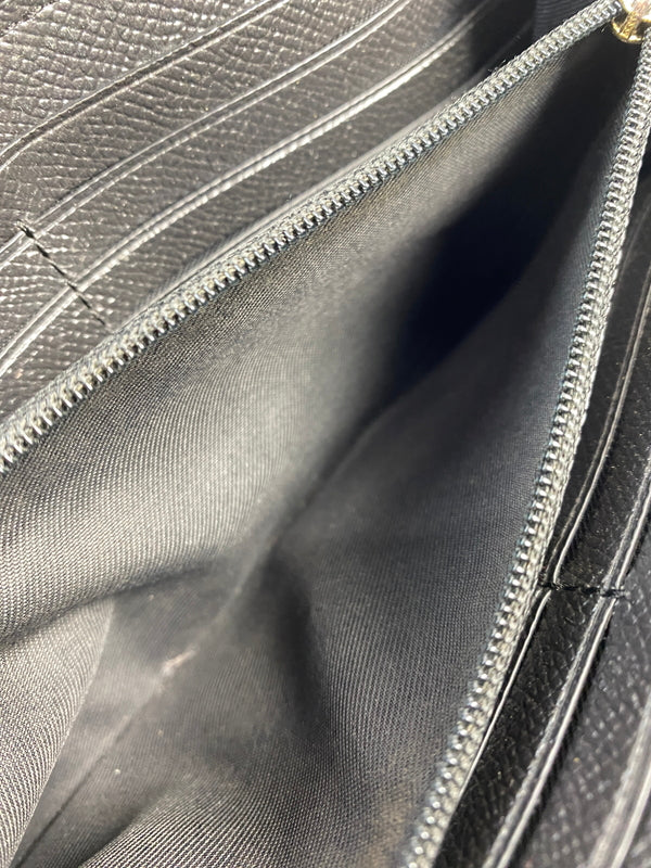 【中古品】【レディース】 COACH コーチ LONG WALLET F37985 ロングウォレット 長財布 181-260917-yn-14-min カラー：ブラック 万代Net店
