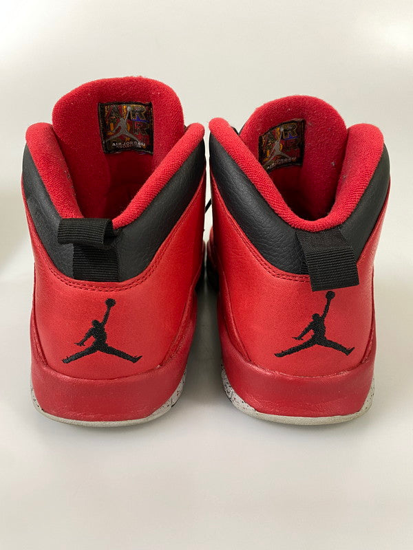 【中古品】【メンズ】 NIKE ナイキ AiR JORDAN 10 RETRO エアジョーダン 10 レトロ 705178-601 靴 シューズ スニーカー 160-260916-hu-17-min カラー：GYM RED/BLACK-WOLF GREY 万代Net店