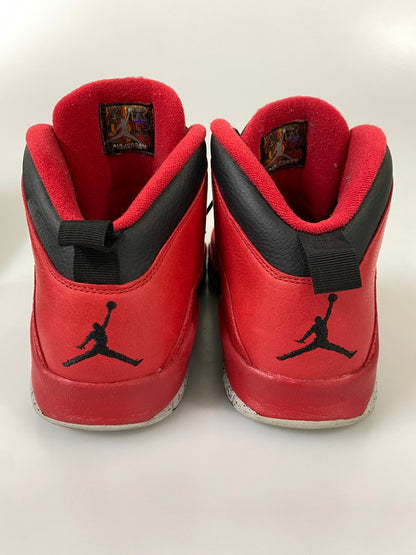 【中古品】【メンズ】 NIKE ナイキ AiR JORDAN 10 RETRO エアジョーダン 10 レトロ 705178-601 靴 シューズ スニーカー 160-260916-hu-17-min カラー：GYM RED/BLACK-WOLF GREY 万代Net店