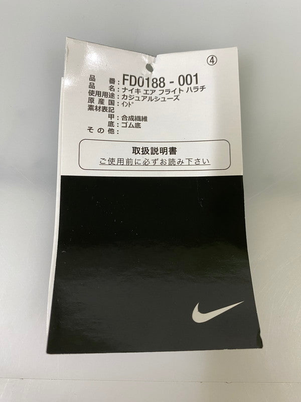 【中古品】【メンズ】 NIKE ナイキ AIR FLIGHT HUARACHE エア フライト ハラチ FD0188-001 靴 スニーカーシューズ 160-260916-hu-07-min カラー：BLACK/VARSITY PURPLE-DEL SOL 万代Net店