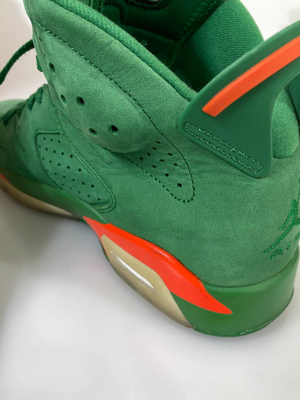 【中古品】【メンズ】 NIKE ナイキ AIR JORDAN 6 RETRO エアジョーダン 6 レトロ AJ5986-335 靴 シューズ スニーカー 160-260916-hu-16-min カラー：PINE GREEN/PINE GREEN 万代Net店