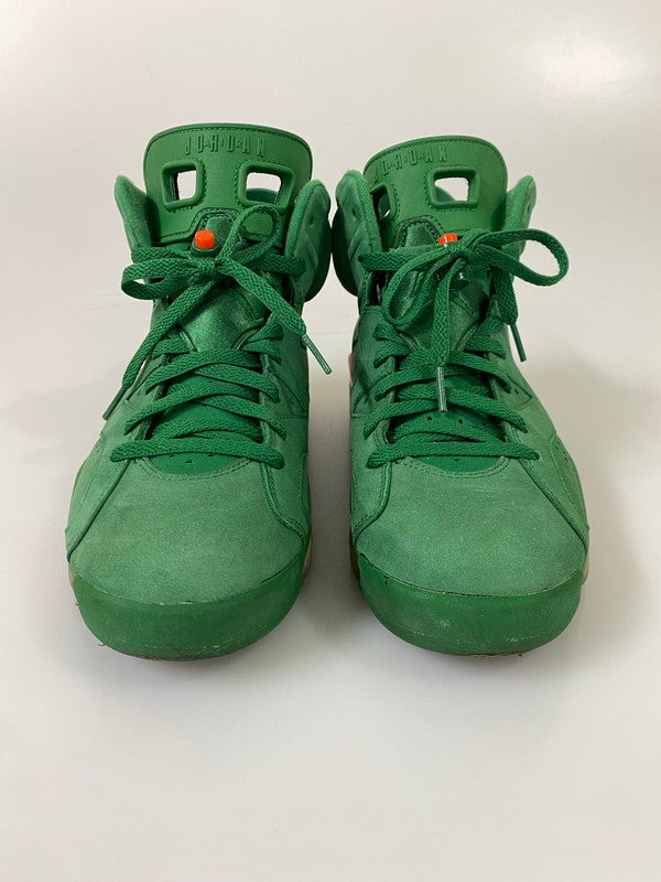 【中古品】【メンズ】 NIKE ナイキ AIR JORDAN 6 RETRO エアジョーダン 6 レトロ AJ5986-335 靴 シューズ スニーカー 160-260916-hu-16-min カラー：PINE GREEN/PINE GREEN 万代Net店