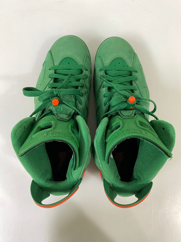 【中古品】【メンズ】 NIKE ナイキ AIR JORDAN 6 RETRO エアジョーダン 6 レトロ AJ5986-335 靴 シューズ スニーカー 160-260916-hu-16-min カラー：PINE GREEN/PINE GREEN 万代Net店