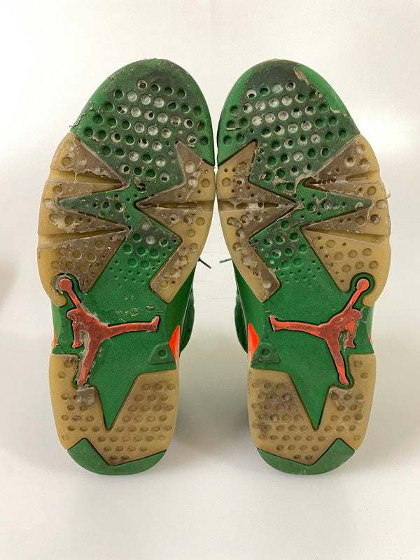 【中古品】【メンズ】 NIKE ナイキ AIR JORDAN 6 RETRO エアジョーダン 6 レトロ AJ5986-335 靴 シューズ スニーカー 160-260916-hu-16-min カラー：PINE GREEN/PINE GREEN 万代Net店