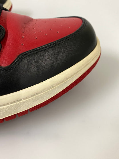 【中古品】【メンズ】 NIKE ナイキ 332550-061 AIR JORDAN 1 DEFINING MOMENTS PACK ONE 60 エアジョーダン1 ディファイニング モーメンツ パック ワン 60 スニーカー 靴 160-260915-jt-36-min サイズ：US 10.5 28.5cm カラー：ブラック/レッド 万代Net店
