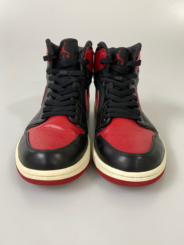 【中古品】【メンズ】 NIKE ナイキ 332550-061 AIR JORDAN 1 DEFINING MOMENTS PACK ONE 60 エアジョーダン1 ディファイニング モーメンツ パック ワン 60 スニーカー 靴 160-260915-jt-36-min サイズ：US 10.5 28.5cm カラー：ブラック/レッド 万代Net店