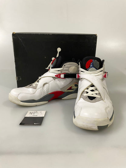 【中古品】【メンズ】 NIKE ナイキ AIR JORDAN 8 RETRO エアジョーダン 8 レトロ 305381-103 靴 スニーカー シューズ 160-260916-hu-09-min カラー：WHITE/BLACK-TRUE RED 万代Net店