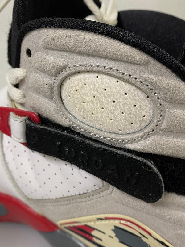 【中古品】【メンズ】 NIKE ナイキ AIR JORDAN 8 RETRO エアジョーダン 8 レトロ 305381-103 靴 スニーカー シューズ 160-260916-hu-09-min カラー：WHITE/BLACK-TRUE RED 万代Net店