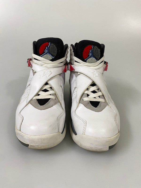 【中古品】【メンズ】 NIKE ナイキ AIR JORDAN 8 RETRO エアジョーダン 8 レトロ 305381-103 靴 スニーカー シューズ 160-260916-hu-09-min カラー：WHITE/BLACK-TRUE RED 万代Net店
