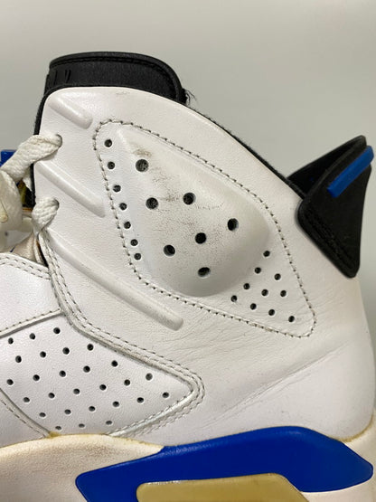 【中古品】【メンズ】 NIKE ナイキ AIR JORDAN 6 RETRO エアジョーダン 6 レトロ 384664-107 靴 シューズ スニーカー 160-260916-hu-02-min カラー：ホワイト/ブラック/ブルー 万代Net店