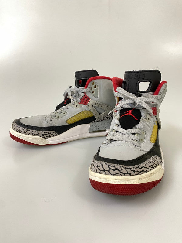 【中古品】【メンズ】 NIKE ナイキ JORDAN SPIZIKE WOLF GREY 315371-003 ジョーダン スパイジーク ウルフグレー スニーカー靴 160-260915-jt-37-min サイズ：US 9.5 27.5cm カラー：ウルフ グレー 万代Net店