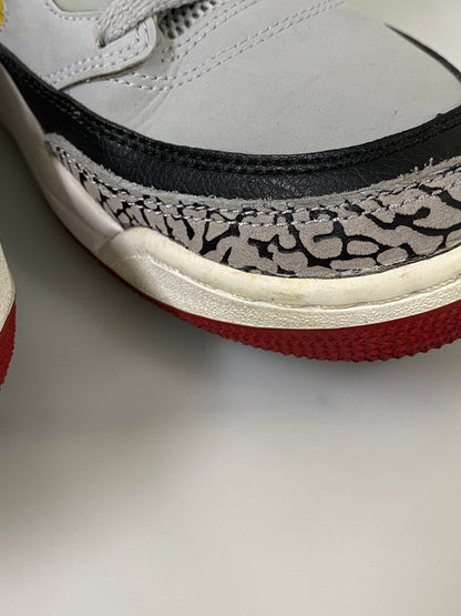 【中古品】【メンズ】 NIKE ナイキ JORDAN SPIZIKE WOLF GREY 315371-003 ジョーダン スパイジーク ウルフグレー スニーカー靴 160-260915-jt-37-min サイズ：US 9.5 27.5cm カラー：ウルフ グレー 万代Net店