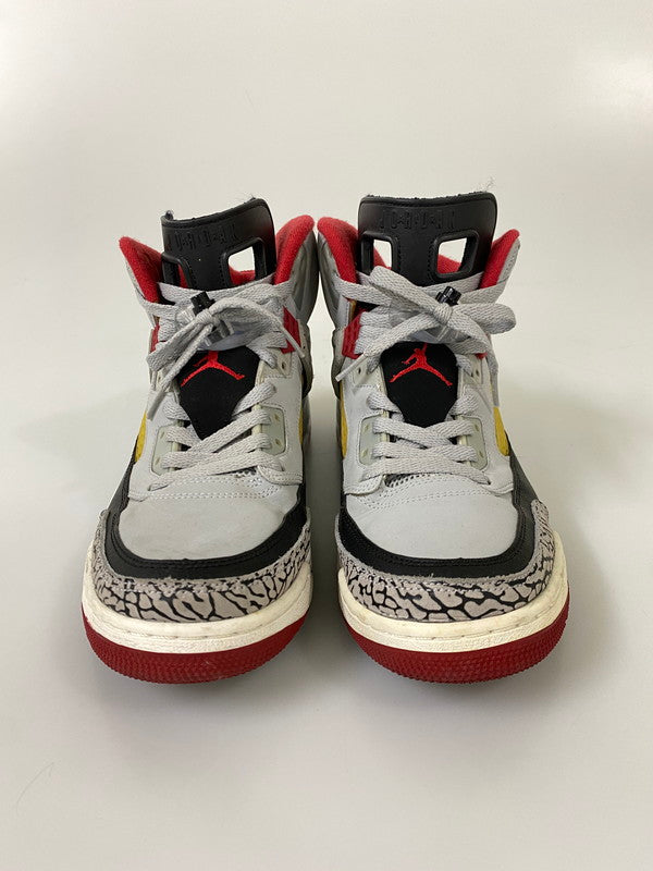 【中古品】【メンズ】 NIKE ナイキ JORDAN SPIZIKE WOLF GREY 315371-003 ジョーダン スパイジーク ウルフグレー スニーカー靴 160-260915-jt-37-min サイズ：US 9.5 27.5cm カラー：ウルフ グレー 万代Net店