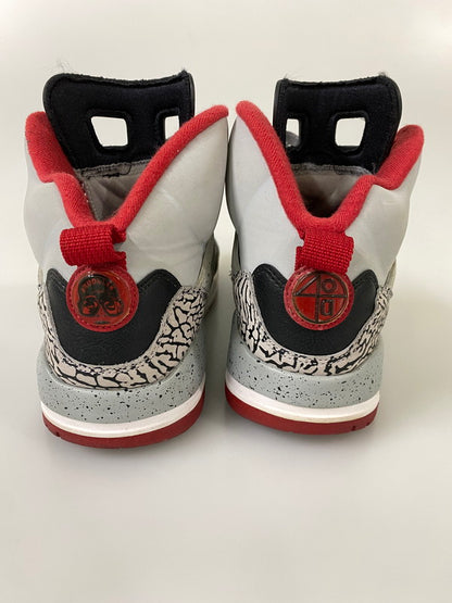 【中古品】【メンズ】 NIKE ナイキ JORDAN SPIZIKE WOLF GREY 315371-003 ジョーダン スパイジーク ウルフグレー スニーカー靴 160-260915-jt-37-min サイズ：US 9.5 27.5cm カラー：ウルフ グレー 万代Net店
