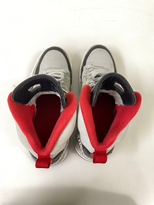 【中古品】【メンズ】 NIKE ナイキ JORDAN SPIZIKE WOLF GREY 315371-003 ジョーダン スパイジーク ウルフグレー スニーカー靴 160-260915-jt-37-min サイズ：US 9.5 27.5cm カラー：ウルフ グレー 万代Net店