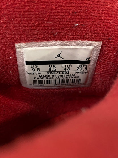 【中古品】【メンズ】 NIKE ナイキ JORDAN SPIZIKE WOLF GREY 315371-003 ジョーダン スパイジーク ウルフグレー スニーカー靴 160-260915-jt-37-min サイズ：US 9.5 27.5cm カラー：ウルフ グレー 万代Net店