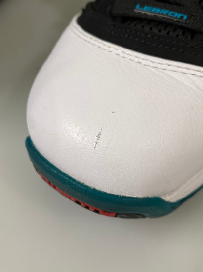 【中古品】【メンズ】 NIKE ナイキ LEBRON レブロン 7 NFW CU5133-100 靴 シューズ スニーカー 160-260916-hu-12-min カラー：WHITE/BLACK-GLASS BLUE 万代Net店