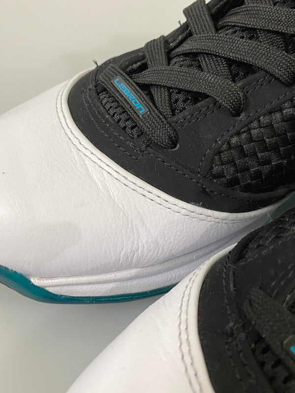 【中古品】【メンズ】 NIKE ナイキ LEBRON レブロン 7 NFW CU5133-100 靴 シューズ スニーカー 160-260916-hu-12-min カラー：WHITE/BLACK-GLASS BLUE 万代Net店