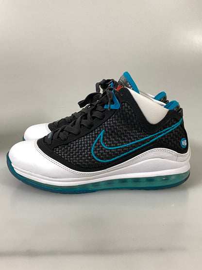 【中古品】【メンズ】 NIKE ナイキ LEBRON レブロン 7 NFW CU5133-100 靴 シューズ スニーカー 160-260916-hu-12-min カラー：WHITE/BLACK-GLASS BLUE 万代Net店