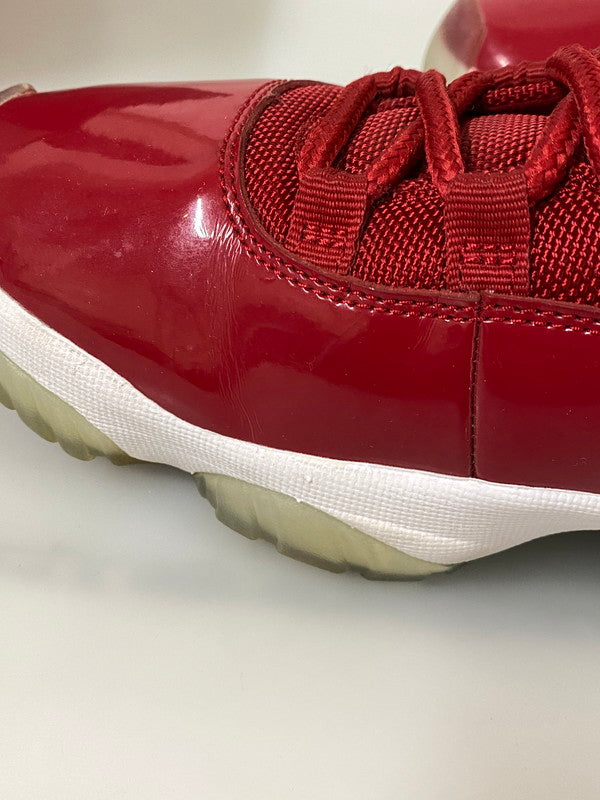 【中古品】【メンズ】 NIKE ナイキ AIR JORDAN 11 RETRO エアジョーダン 11 レトロ 378037-623 靴 シューズ スニーカー 160-260916-hu-13-min カラー：GYM RED/BLACK-WHITE 万代Net店