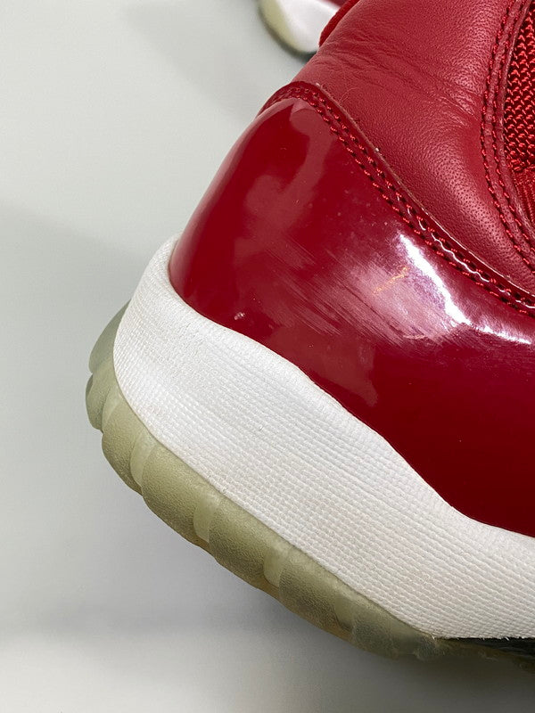【中古品】【メンズ】 NIKE ナイキ AIR JORDAN 11 RETRO エアジョーダン 11 レトロ 378037-623 靴 シューズ スニーカー 160-260916-hu-13-min カラー：GYM RED/BLACK-WHITE 万代Net店