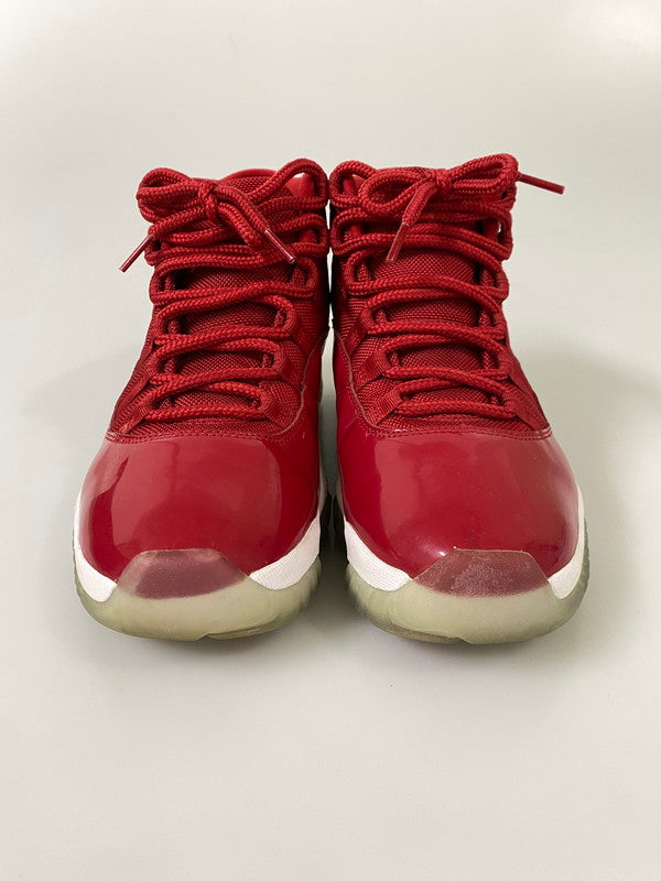 【中古品】【メンズ】 NIKE ナイキ AIR JORDAN 11 RETRO エアジョーダン 11 レトロ 378037-623 靴 シューズ スニーカー 160-260916-hu-13-min カラー：GYM RED/BLACK-WHITE 万代Net店