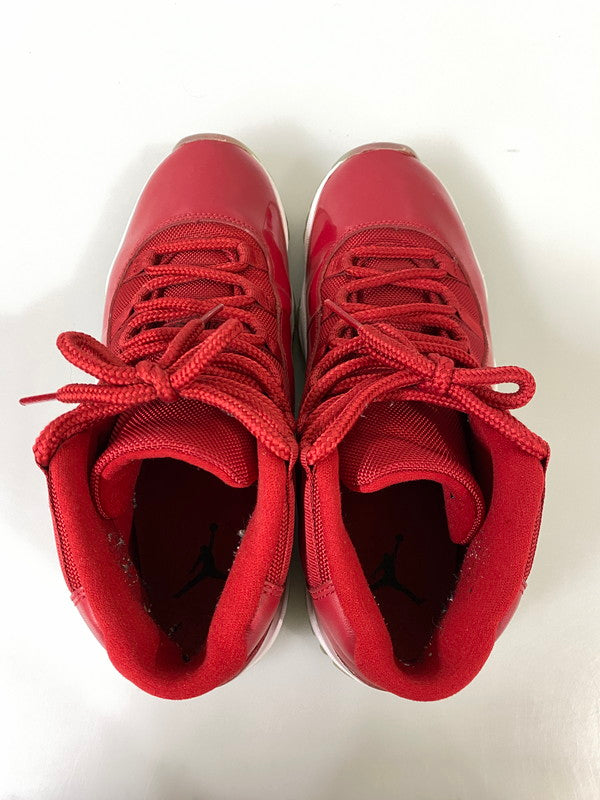 【中古品】【メンズ】 NIKE ナイキ AIR JORDAN 11 RETRO エアジョーダン 11 レトロ 378037-623 靴 シューズ スニーカー 160-260916-hu-13-min カラー：GYM RED/BLACK-WHITE 万代Net店