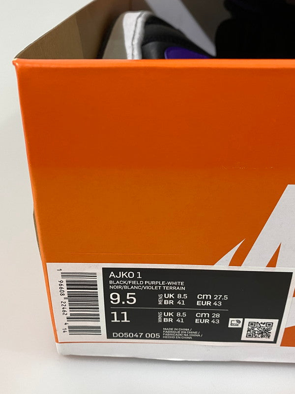【中古品】【メンズ】 NIKE ナイキ AIR JORDAN 1 KO エアジョーダン DO5047-005 靴 シューズ スニーカー 160-260916-hu-15-min カラー：BLACK/FIELD PURPLE-WHITE 万代Net店
