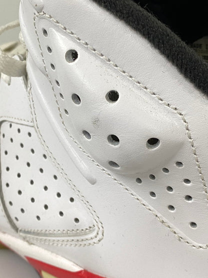 【中古品】【メンズ】 NIKE ナイキ AIR JORDAN 6 RETRO エアジョーダン 6 レトロ 384664-103 靴 シューズ スニーカー 160-260916-hu-01-min カラー：ホワイト/ブラック/レッド 万代Net店