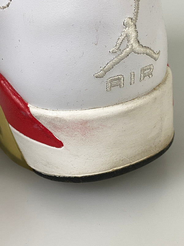 【中古品】【メンズ】 NIKE ナイキ AIR JORDAN 6 RETRO エアジョーダン 6 レトロ 384664-103 靴 シューズ スニーカー 160-260916-hu-01-min カラー：ホワイト/ブラック/レッド 万代Net店