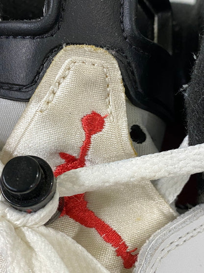 【中古品】【メンズ】 NIKE ナイキ AIR JORDAN 6 RETRO エアジョーダン 6 レトロ 384664-103 靴 シューズ スニーカー 160-260916-hu-01-min カラー：ホワイト/ブラック/レッド 万代Net店