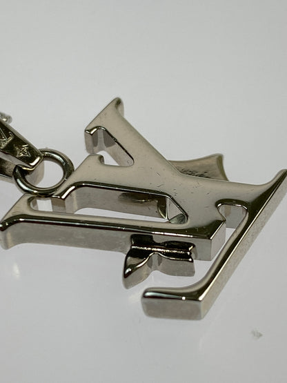 【中古品】【メンズ/レディース】 LOUIS VUITTON ルイヴィトン モノグラム ロウ ネックレス M02254 アクセサリー 179-260923-hu-19-min カラー：シルバー 万代Net店