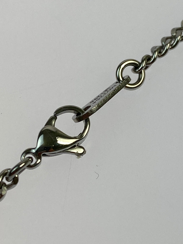【中古品】【メンズ/レディース】 LOUIS VUITTON ルイヴィトン モノグラム ロウ ネックレス M02254 アクセサリー 179-260923-hu-19-min カラー：シルバー 万代Net店