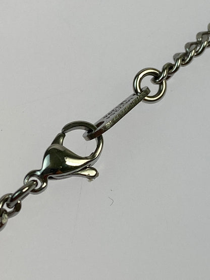 【中古品】【メンズ/レディース】 LOUIS VUITTON ルイヴィトン モノグラム ロウ ネックレス M02254 アクセサリー 179-260923-hu-19-min カラー：シルバー 万代Net店