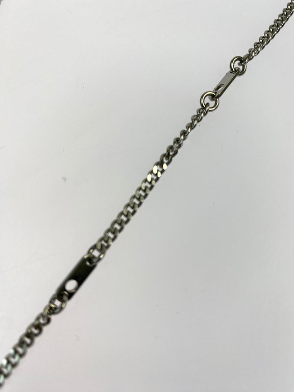 【中古品】【メンズ/レディース】 LOUIS VUITTON ルイヴィトン モノグラム ロウ ネックレス M02254 アクセサリー 179-260923-hu-19-min カラー：シルバー 万代Net店