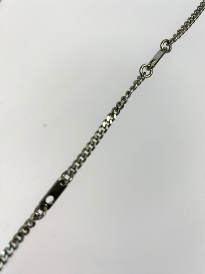【中古品】【メンズ/レディース】 LOUIS VUITTON ルイヴィトン モノグラム ロウ ネックレス M02254 アクセサリー 179-260923-hu-19-min カラー：シルバー 万代Net店
